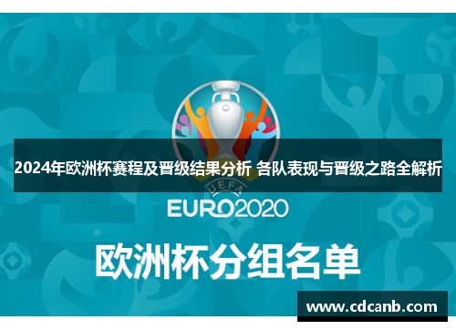 2024年欧洲杯赛程及晋级结果分析 各队表现与晋级之路全解析